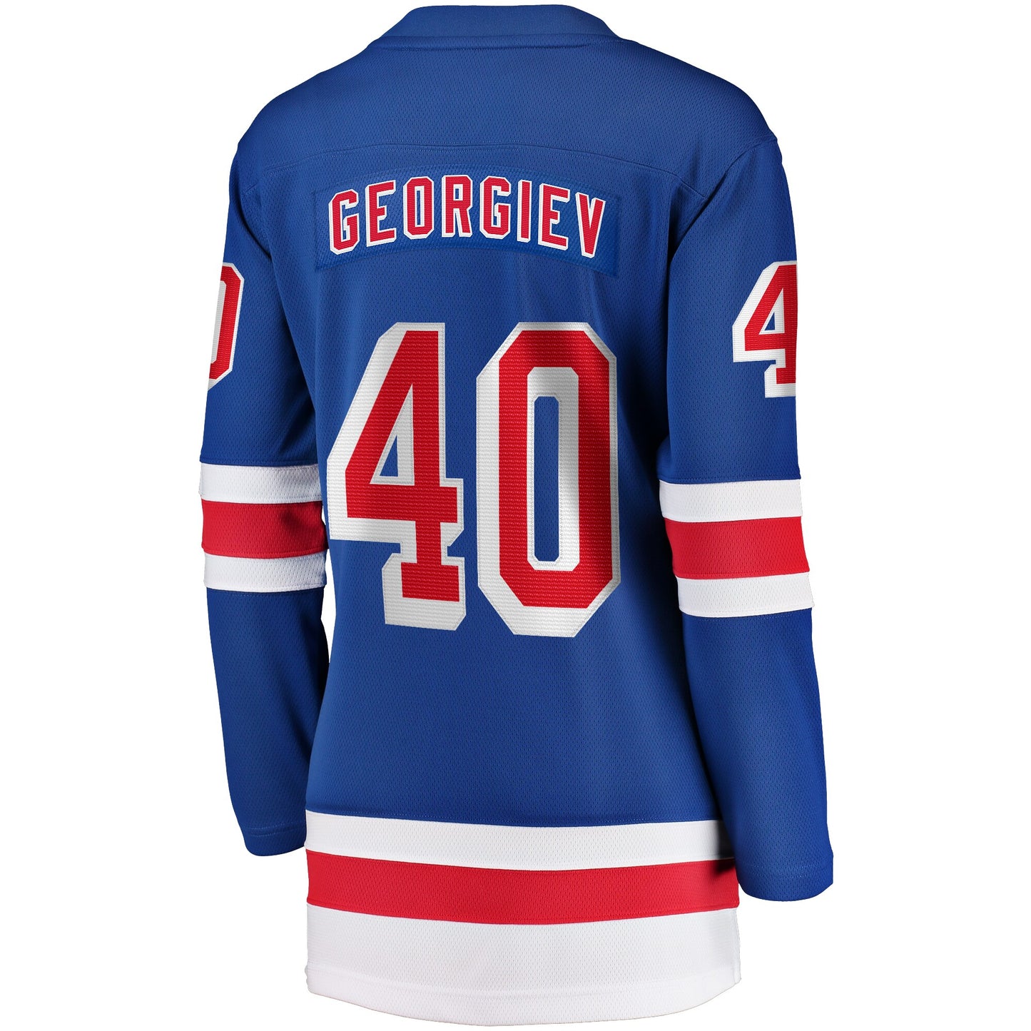 Alexandar Georgiev New York Rangers Fanatics Branded Women's Home Breakaway Player Jersey - Blue